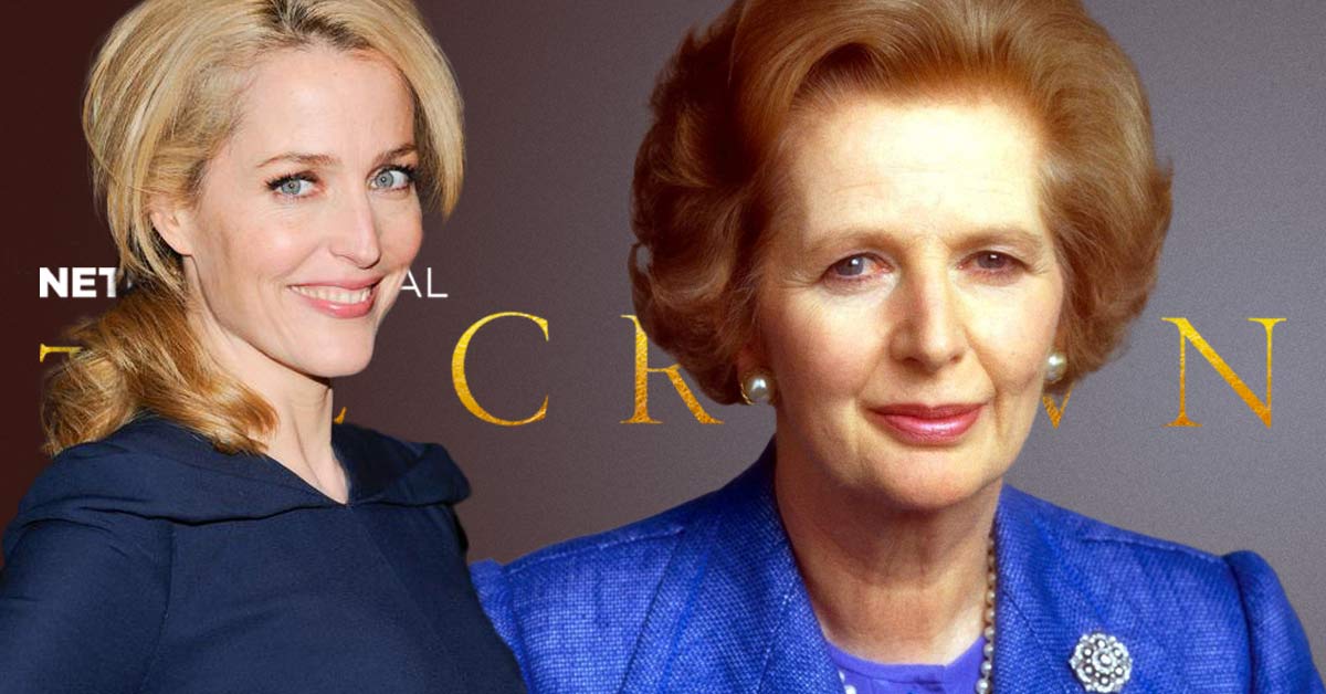 Gillian Anderson Margaret Tatcher
