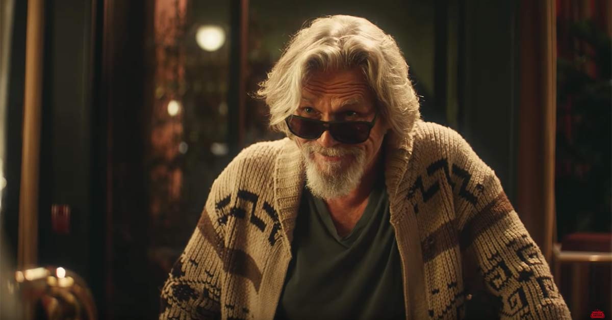 Jeff Bridges The Dude comercial
