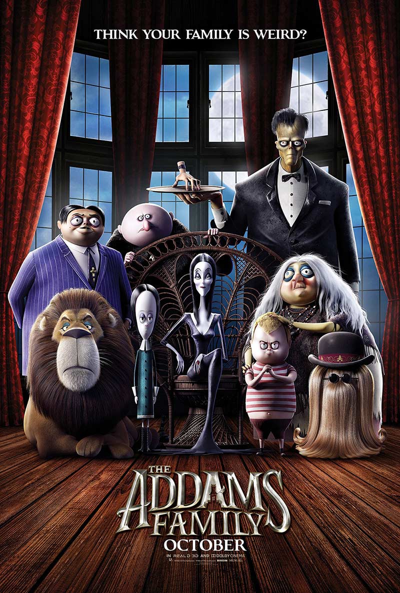 La Familia Addams estrena avance la próxima semana La Familia Addams poster