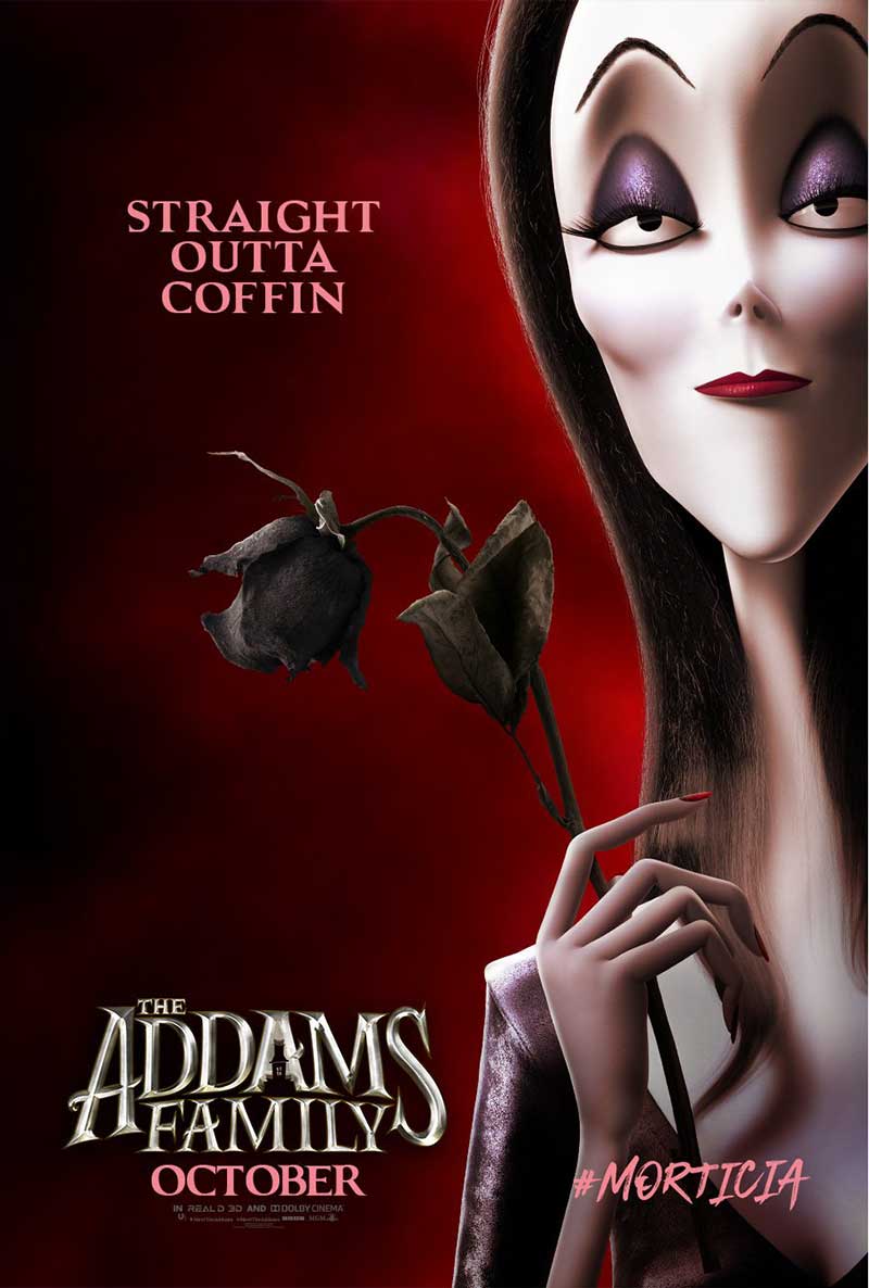 La Familia Addams estrena avance la próxima semana Morticia