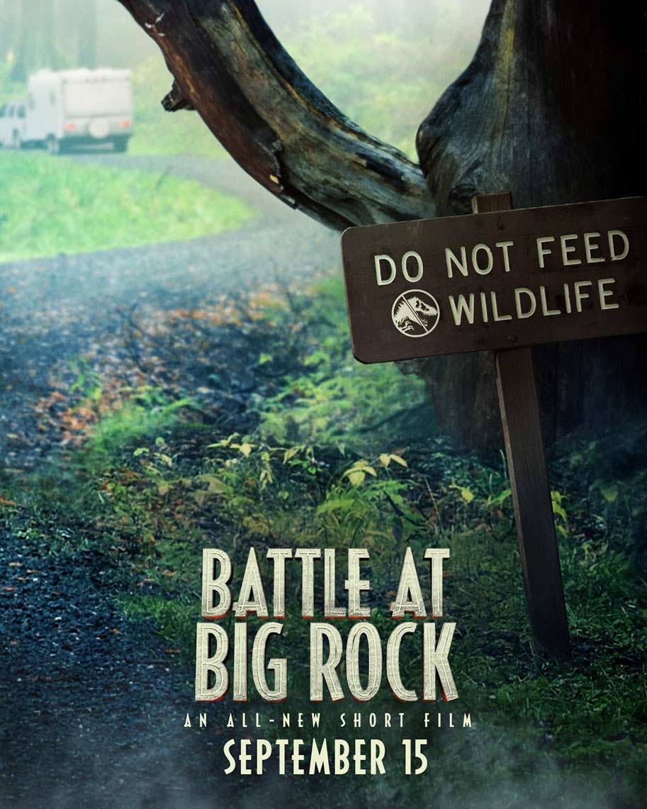 Colin Trevorrow revela detalles del cortometraje de Jurassic World Battle at Big Rock Jurassic Park corto metraje