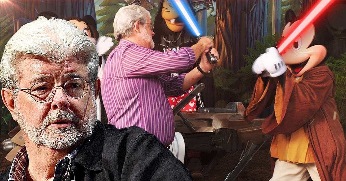 george lucas traicionado por disney