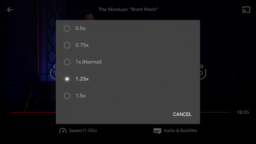 Netflix prueba función para adelantar series y películas playback
