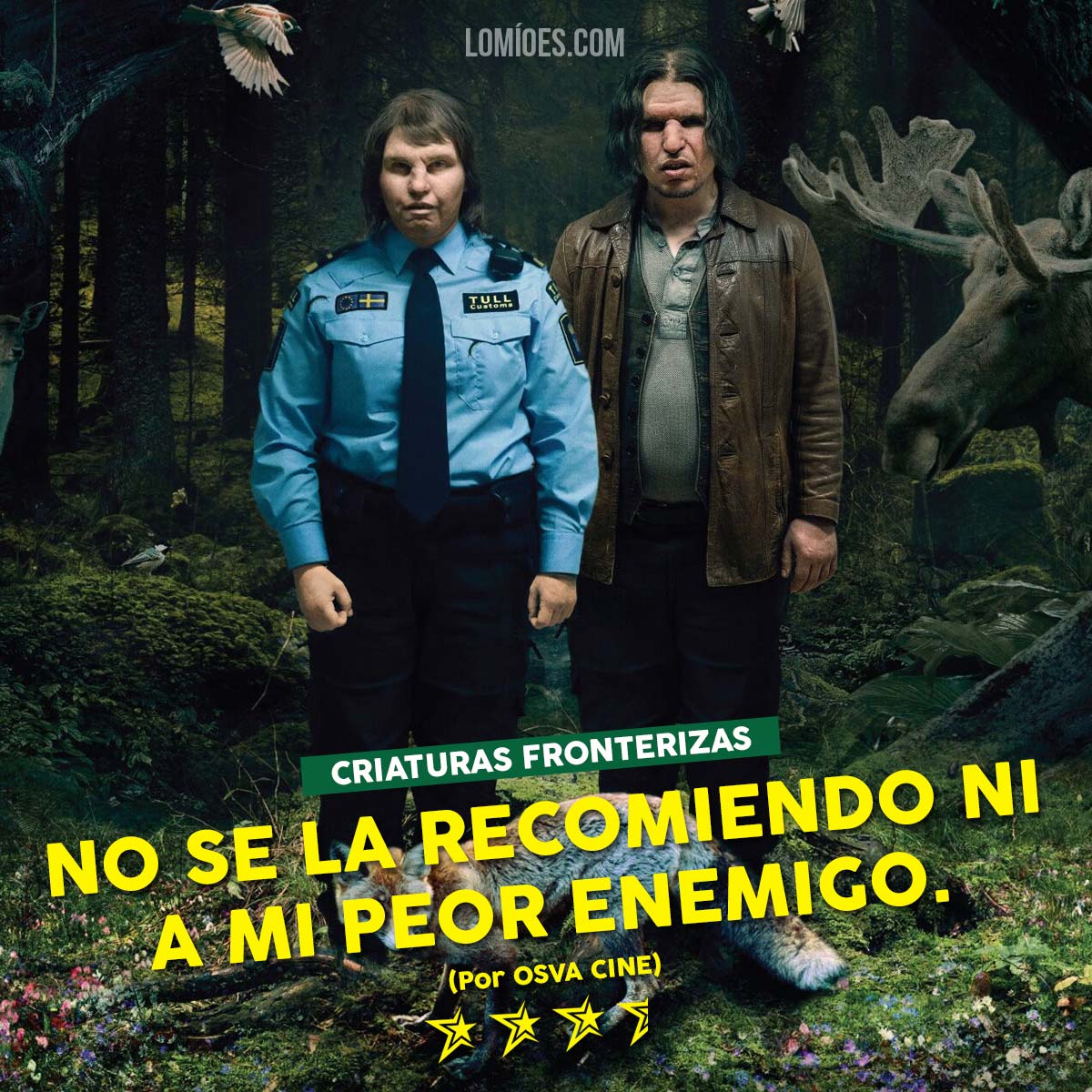 Criaturas fronterizas - Border, no se la recomendaría ni a mi peor enemigo Opinion Criaturas Fronterizas Border Grans
