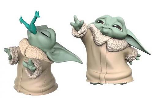 Star Wars The Mandalorian Baby Bounties Frog and Force Mini Figures