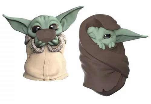 Star Wars The Mandalorian Baby Bounties Soup and Blanket Mini Figures