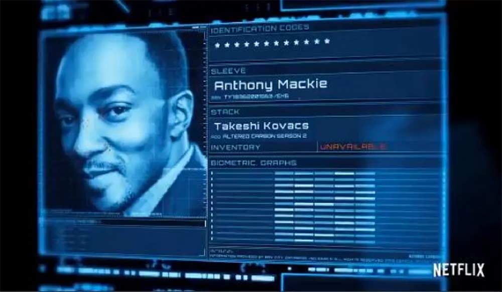 Anthony Mackie Altered Carbon 2