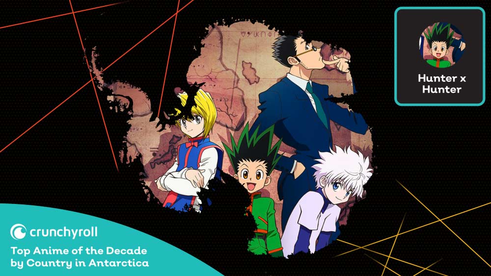 Crunchyroll revela los animes más vistos de la década por pais Crunchyroll lo más visto en Antartida