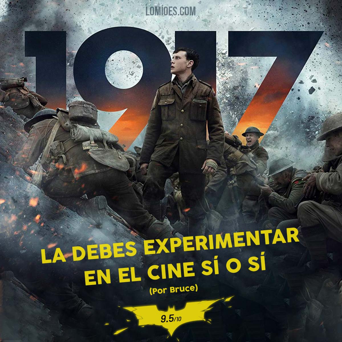 reseña 1917 pelicula oscar