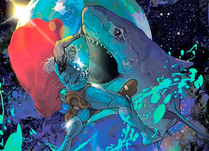 thor love and thunder sharks