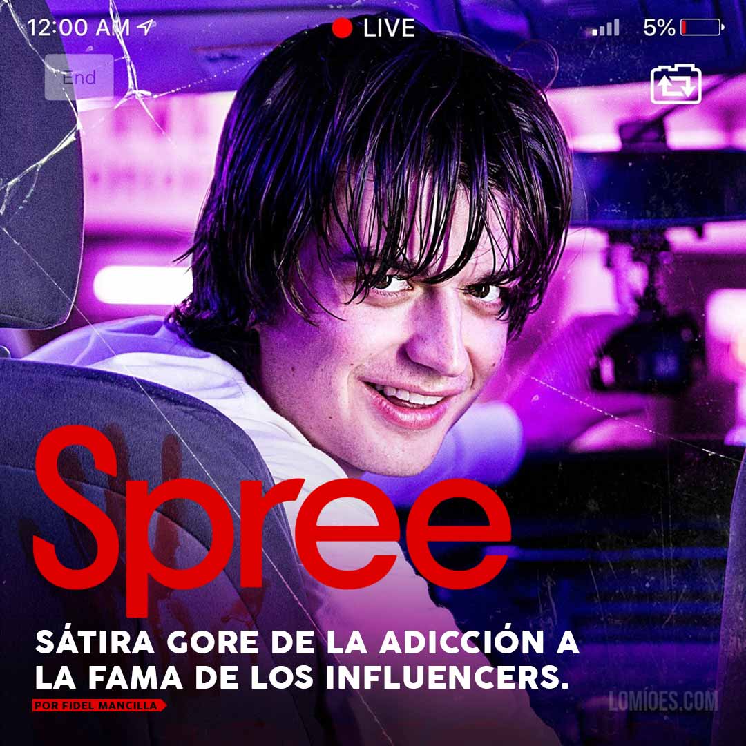 Spree: una extraña tesis sobre el papel de los influencers y su popularidad Resena de Spree con Joe Kerry