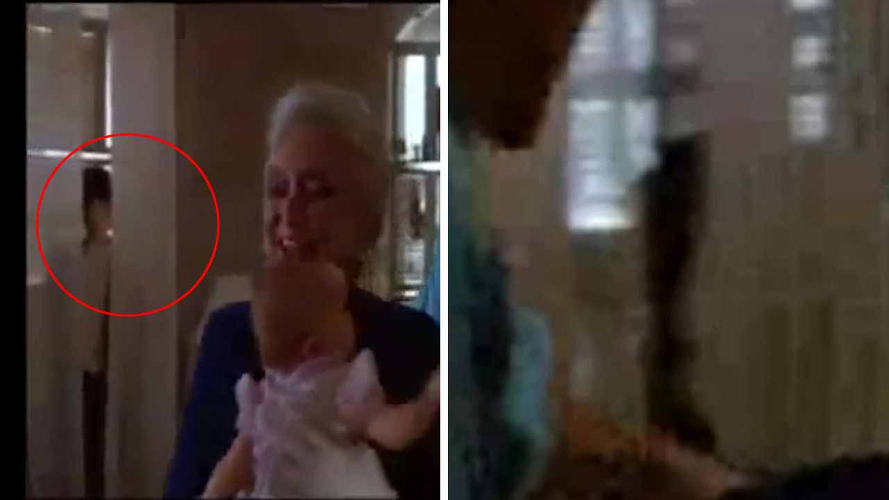 niño fantasma en 3 hombres y un bebé