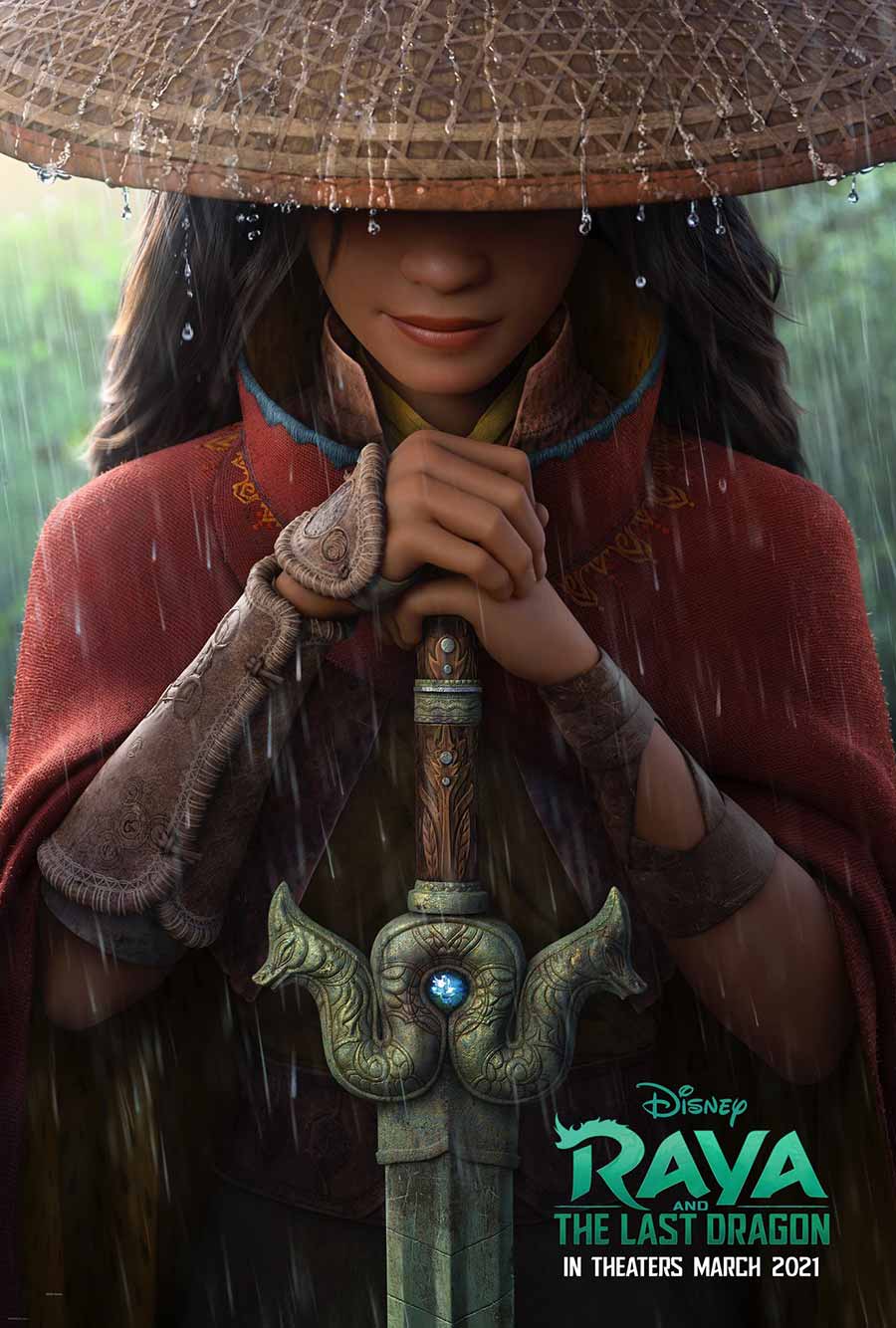 Disney presenta primer avance de RAYA Y EL ÚLTIMO DRAGÓN Raya y el ultimo dragon poster