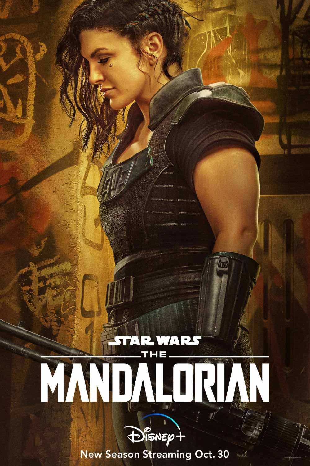 The Mandalorian 2 revela nuevos posters de personajes The Mandalorian 2 Cara Dune