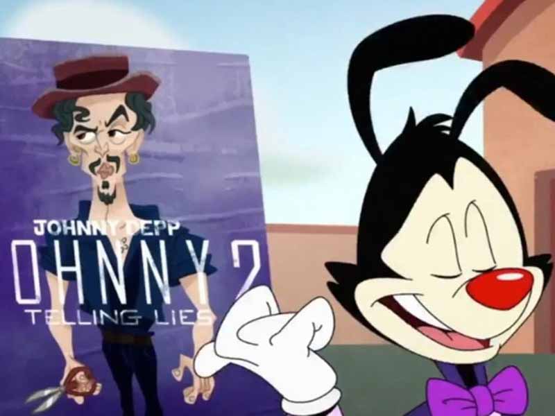 animaniacs johnny depp