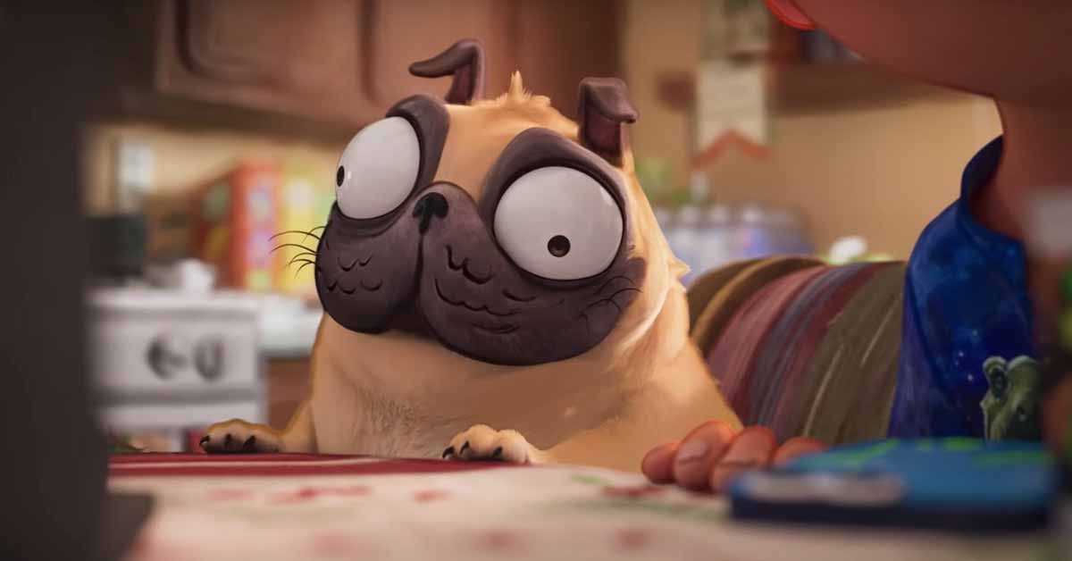 La familia Mitchell vs las máquinas: una joya imperdible La familia Mitchell vs. las maquinas perro 2