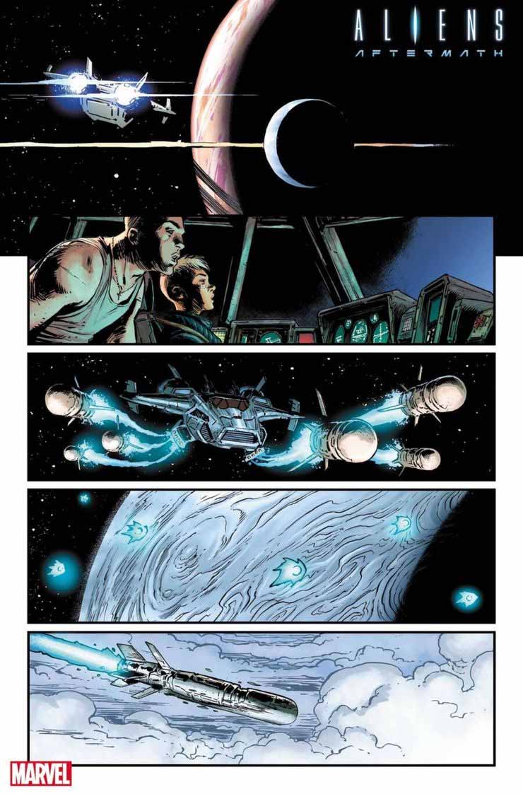 Alien Aftermath Preview Page 1