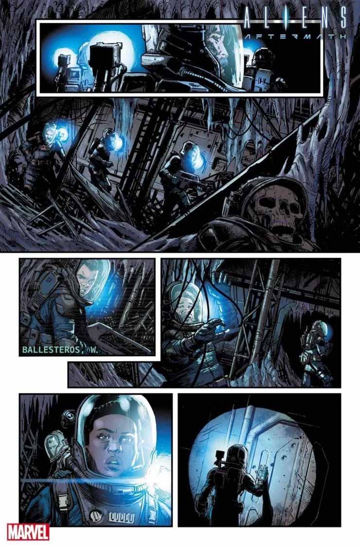 Aliens Aftermath Preview Page 3