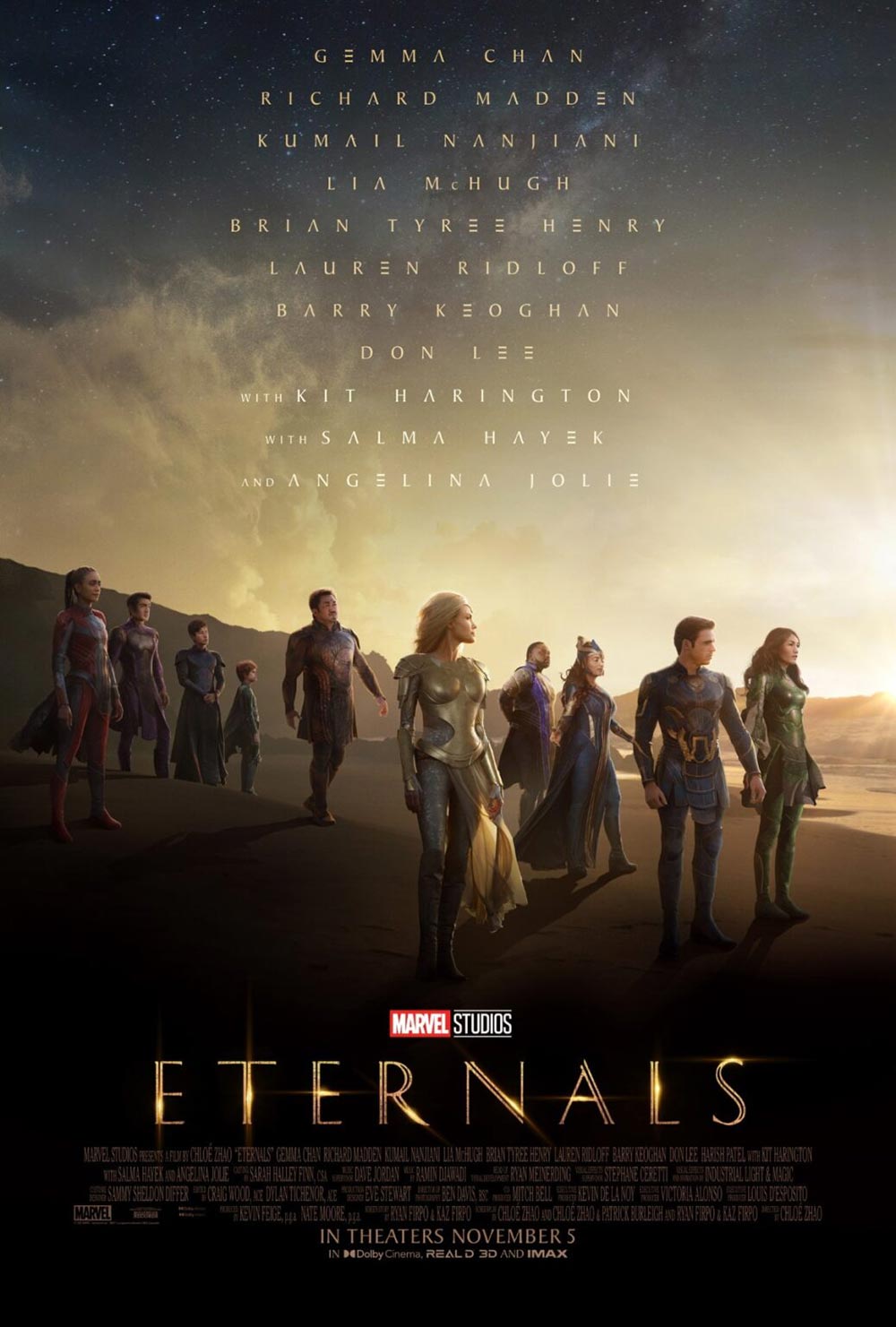 Poster The Eternals Eternos
