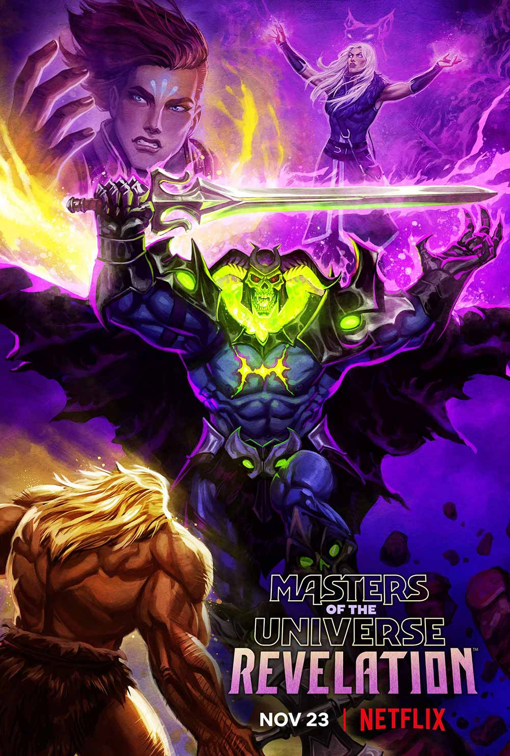Amos del Universo: Revelación estrena nuevos episodios en noviembre He Man Amos del Universo Segunda Temporada 2021