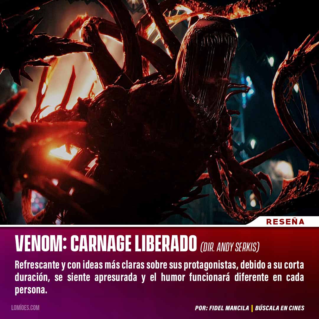 Reseña de Venom Carnage Liberado