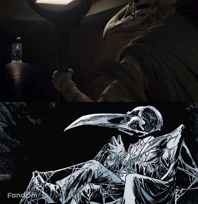 Oscar Isaac acepta el caos en el primer avance de MOON KNIGHT Khonshu Moon Knight