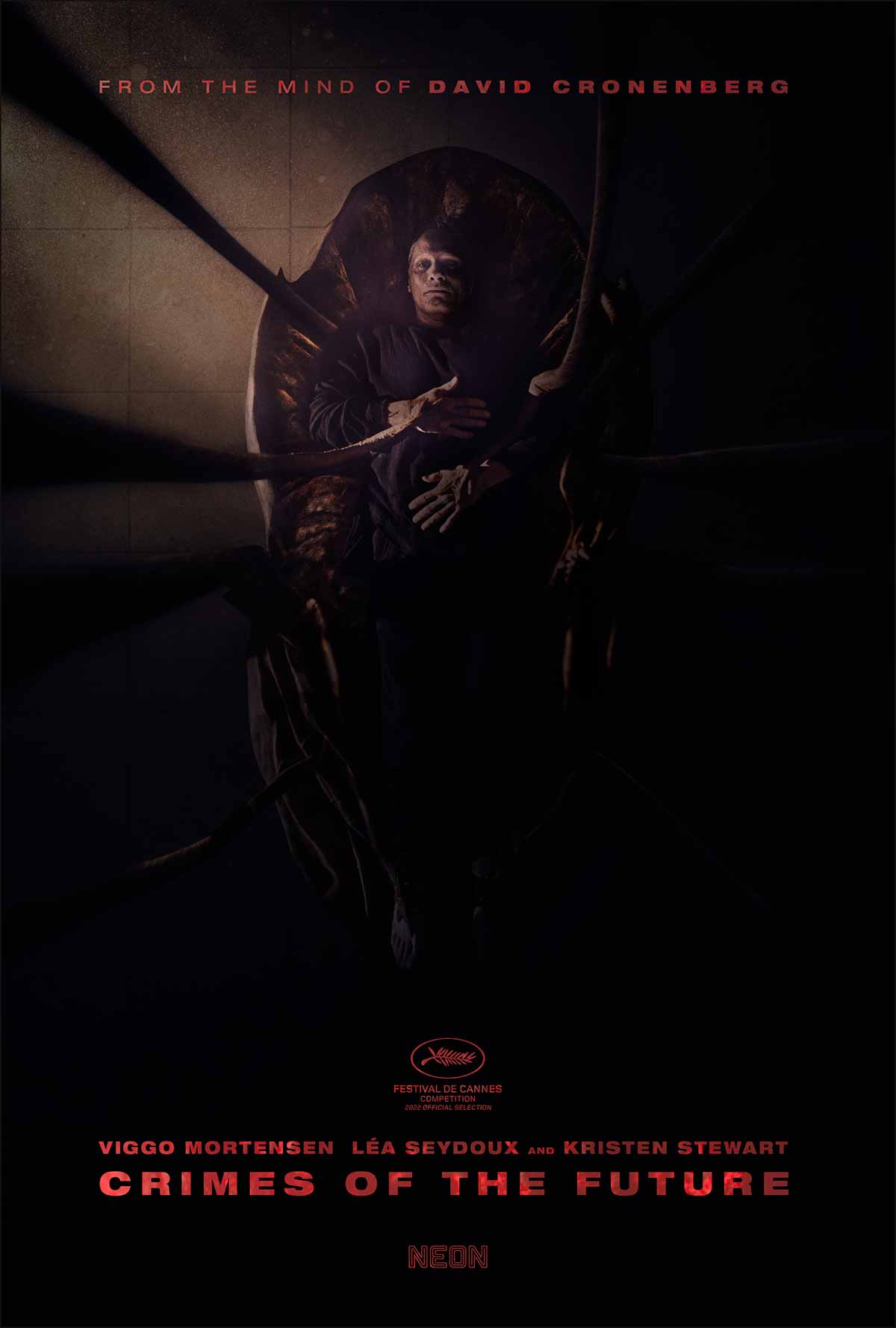 Poster Crimes of the Future de David Cronenberg