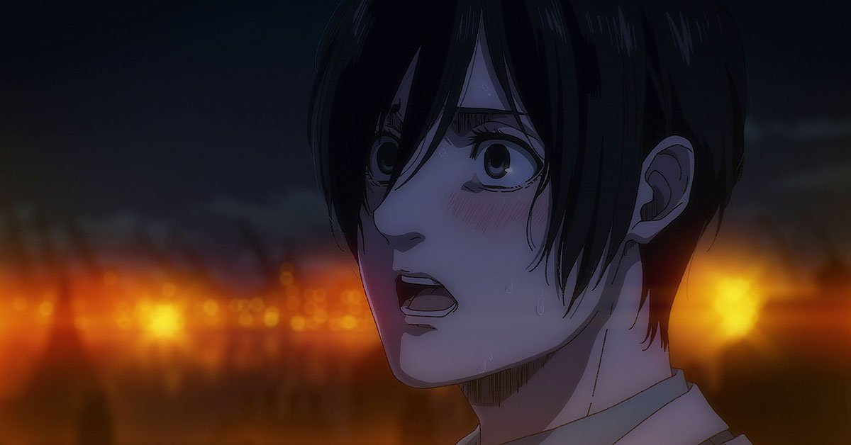 Eren le pregunta a Mikasa que es para él
