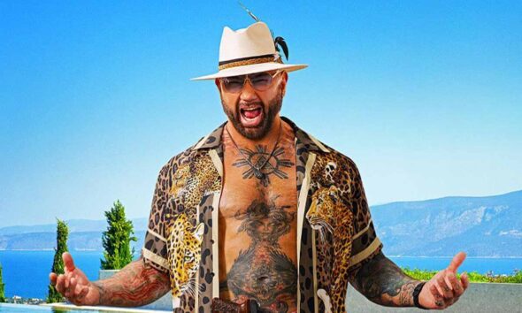 Dave Bautista el mejor actor luchador