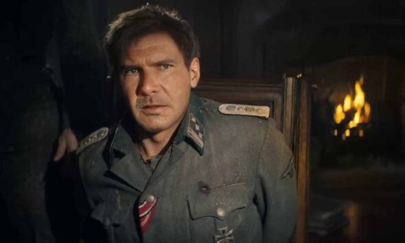 Harrison Ford Joven en Indiana Jones y El Llamado del Destino