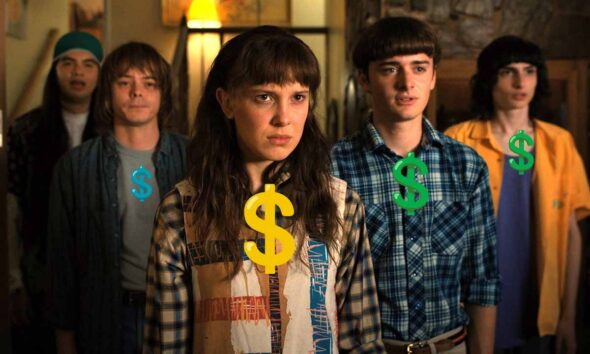 Stranger Things Aumento de salario