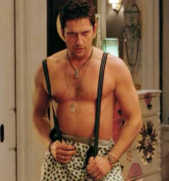 Gerard Butler casi mata a hillary swank