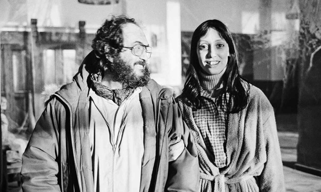 Shelley Duvall and Stanley Kubrick