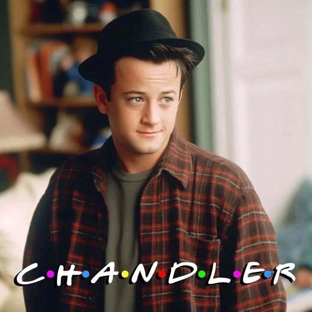 Actores de Friends como niños - Chandler