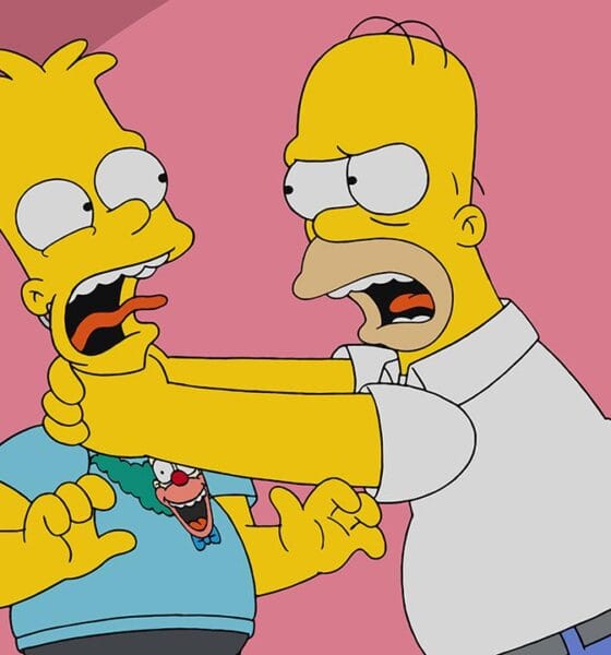 Los Simpson Homero seguirá estrangulando a Bart