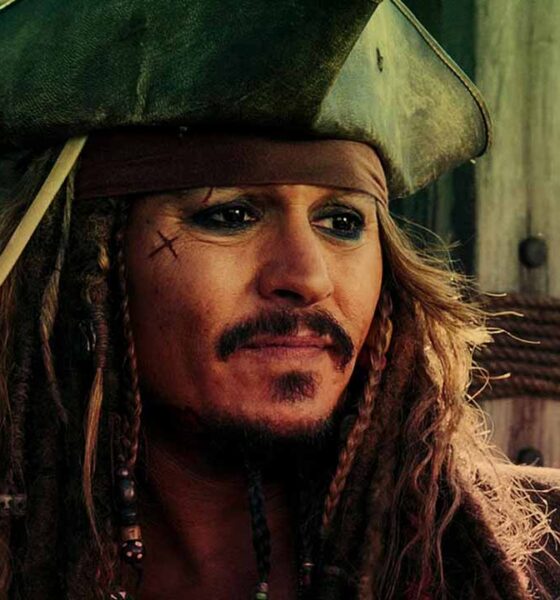Johnny Depp en Piratas del Caribe 6