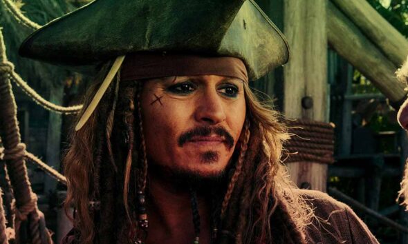 Johnny Depp en Piratas del Caribe 6